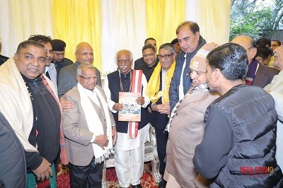 Rajesh Jain, MD, LPS Bossard Meets Haryana Governor Shri Bandaru Dattatraya